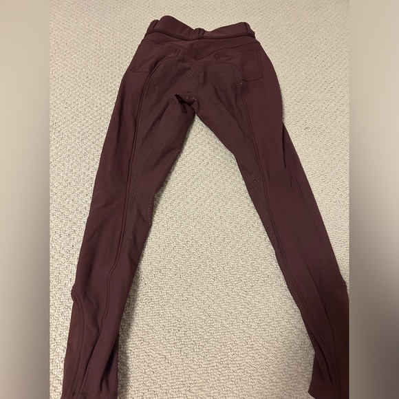 Elevation platinum size 24, maroon equestrian, breaches. Only worn once - Picture 2 of 3